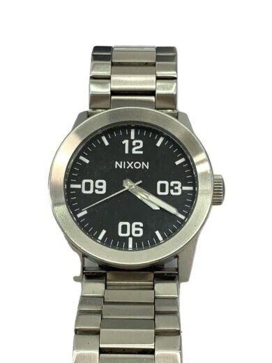 NIXON THE PRIVATE Watch Black/Silver Analog