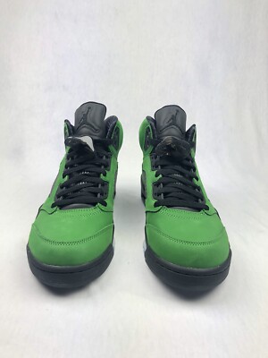 Nike Air Jordan Retro 5 Oregon Green Apple Size 8