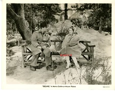 NORMA SHEARER & ROBERT TAYLOR Vintage Original Photo 1940 "ESCAPE" Rare Scene