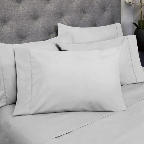 Sweet Home Collection 1500 Count 6 Piece Bedroom Bed Sheet Set Microfiber - Picture 50 of 97