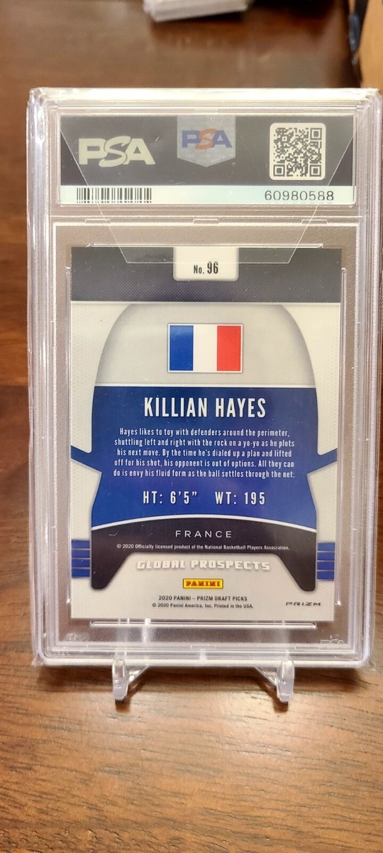 2020 Panini Prizm DP #96 Killian Hayes Green Prizm Rookie RC