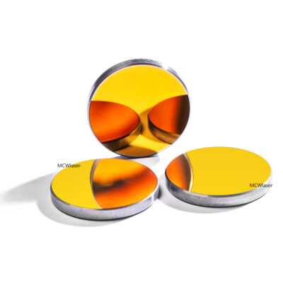 3pcs CO2 Si Mirror Silicon Reflection Dia:19mm 20mm 25mm 30mm 38mm For CO2 Laser