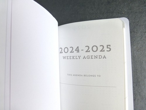 2024-2025 Diary Pen Gift Set Eccolo 18mth Weekly Planner Softback Pocket Diaries - Picture 4 of 39