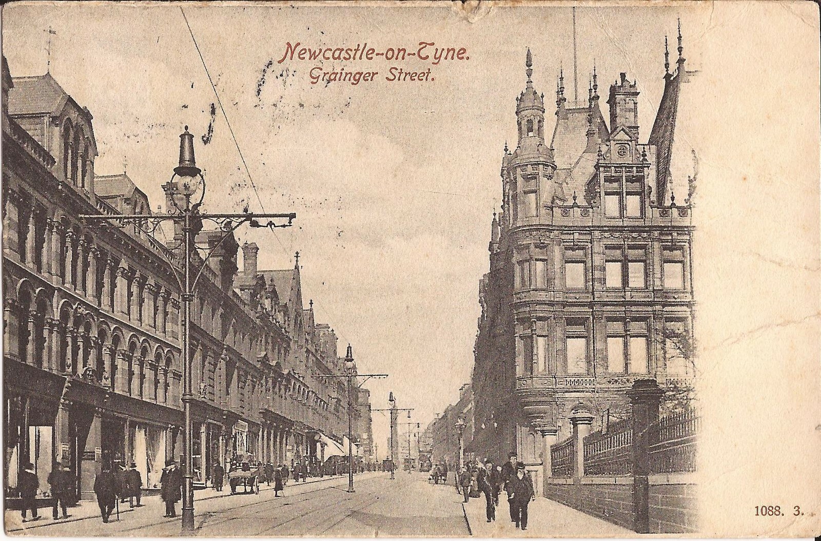 FileOld postcard of Grainger Street, Newcastle 005.jpg Wikimedia Commons
