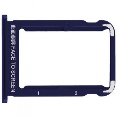 Sim Tray For Xiaomi Mi 8 Se Micro Adapter Support Sd Card Blue