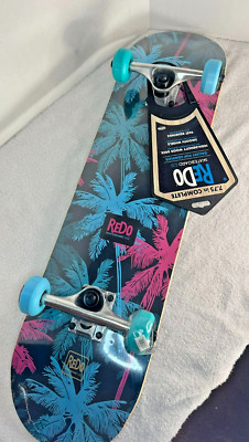 ReDo Skateboard 31.25'' Pop Complete Skateboard - Nightfall Palms  New