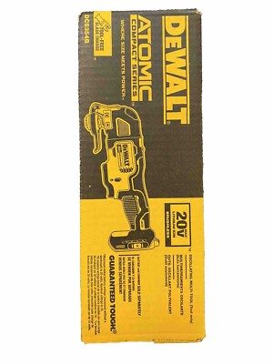 New DeWalt DCS354B 20V Atomic Compact Brushless Cordless Oscillating Multi-Tool