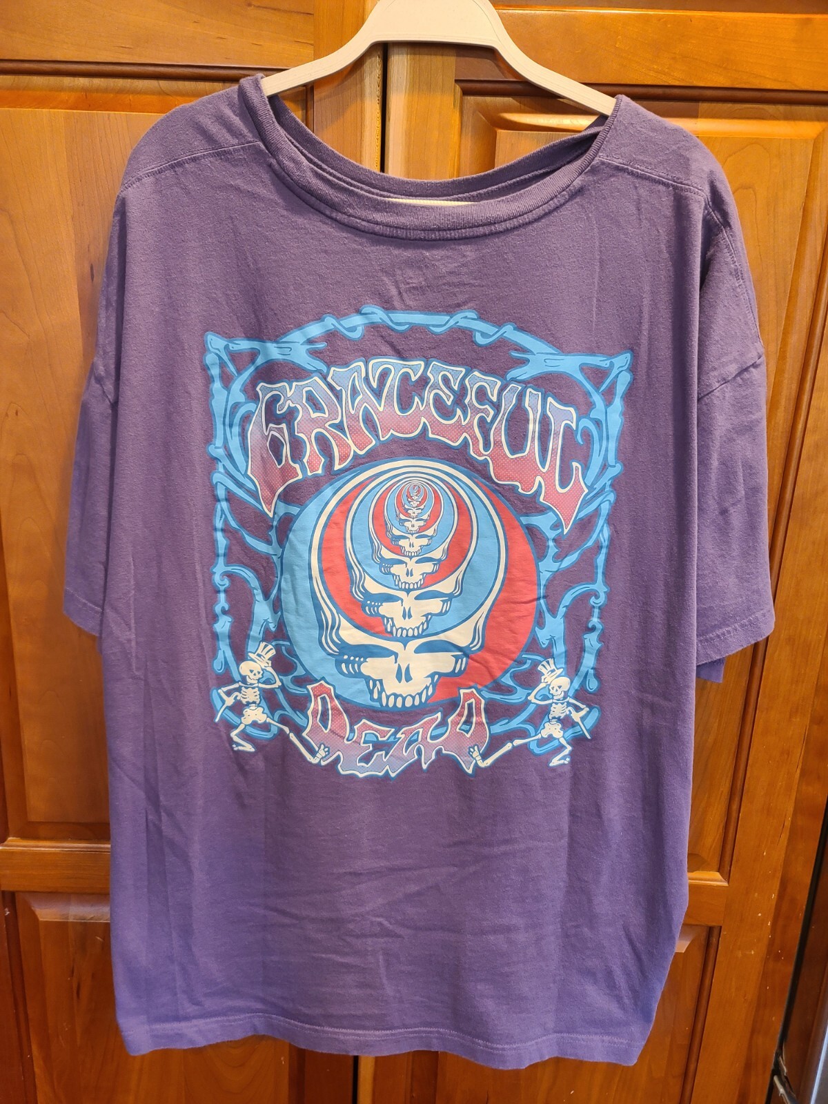 ALTRA Rara camicia Grateful Dead x GAP Trippy Stealie 2 lati Jam Band Phish Garcia 3XL