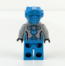 LEGO Dark Azure Robot Sidekick Minifigure Space Galaxy Squad 70703 gs007