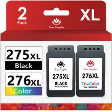 PG-275XL CL-276XL Ink for Canon Pixma TS3500 Series TS3722 TR4722 Printer Lot