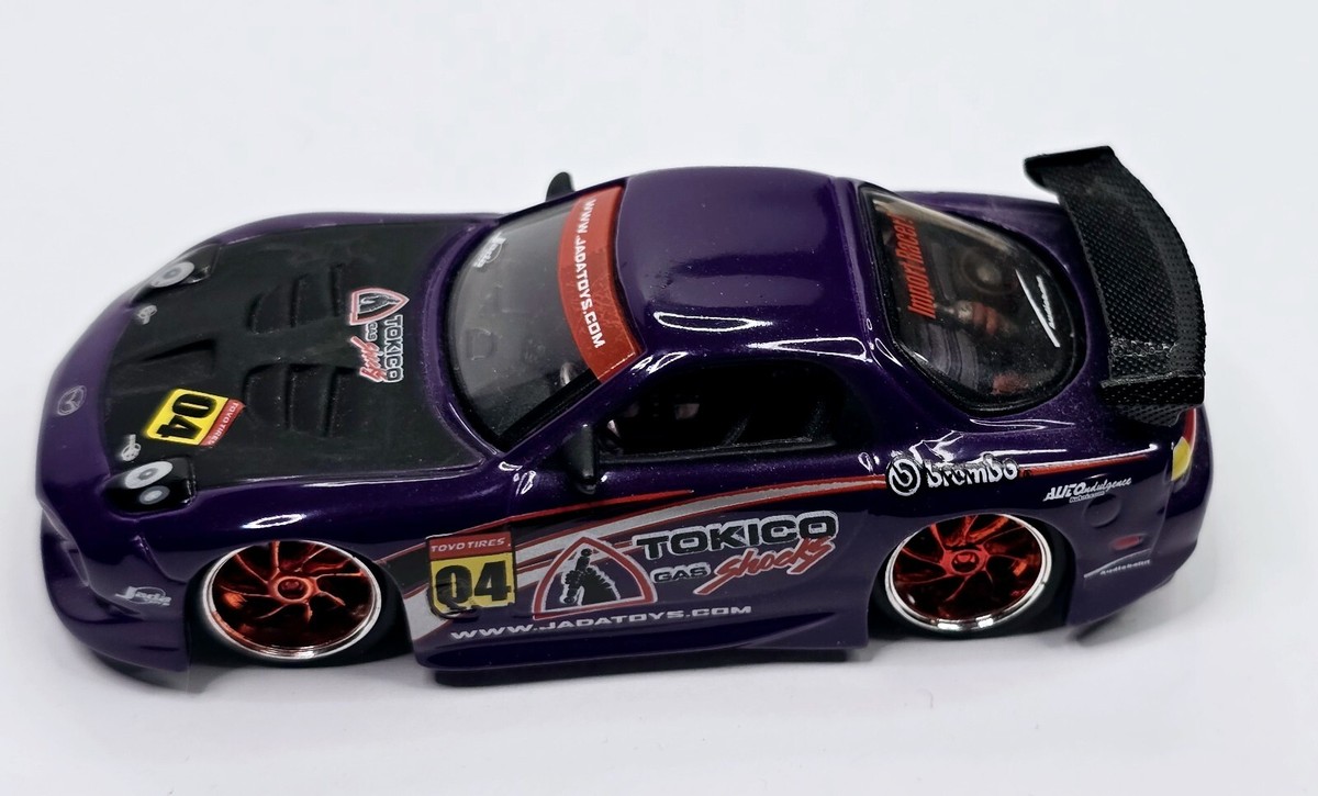 Jada 2004 Import Racer Mazda RX-7 JDM TOKICO RACE EDITION 1:64