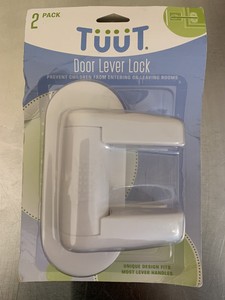 tuut door lever lock child proof doors & handles 3m adhesive