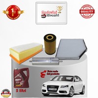 Inspektionskit Filter + ÖL Audi A4 2.0 Tdi 110KW 150CV Von 2013->