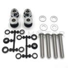 HardDrive Sissy Bar Docking Hardware Kit Chrome For2003 Up Harley Softail