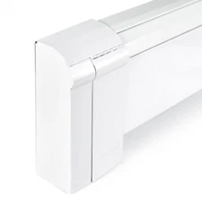 Left End Cap (Floor Length) for Fine/Line 30, Hinged, 4" wide