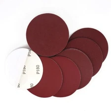 100PCS 6 inch Adhesive Sanding Discs A/O PSA Sticky Back Sandpaper 60-1000 Grit