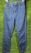 Vintage MOSCHINO Womens Jeans Denim Pants Trousers Size 30 Rare Blue NWOT