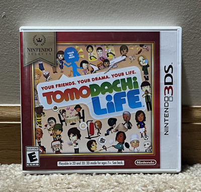  Tomodachi Life Nintendo Selects For Nintendo 3DS Complete Authentic and Working