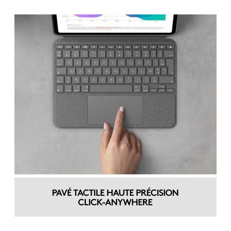 Clavier et étui Logitech Combo Touch pour iPad Pro 11 pouces - 4