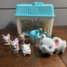 Little Live Pets Mama Mouse Surprise 4 Babies Cage, water bottle & mama mouse! 