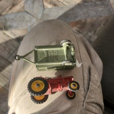 Vintage Husky BM Volvo Tractor and Husky Farm Trailor