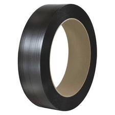 PARTNERS BRAND PS4830 Polyester Strapping, Smooth, 16" x 3" Core, 5/8" x 1800',