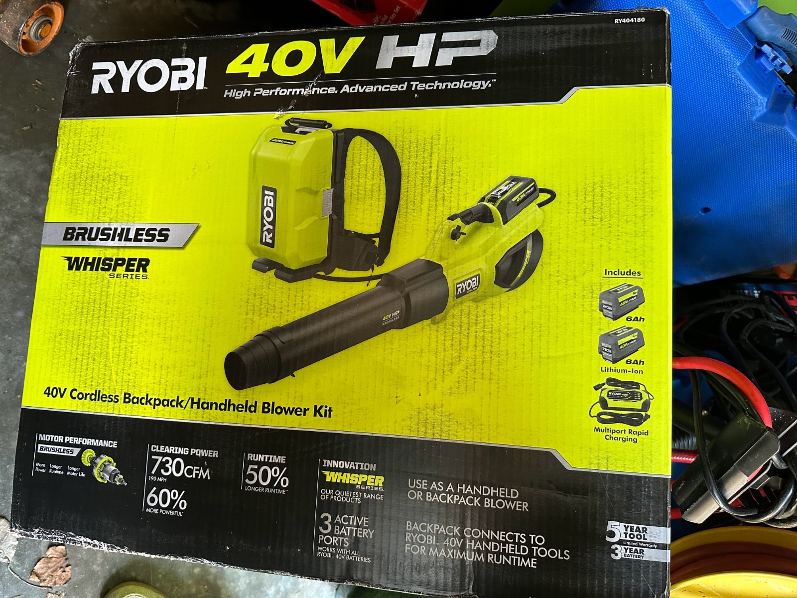 Kit W/2 6ah Batteries