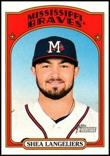 2021 Topps Heritage Minor League #25 Shea Langeliers - FREE SHIPPING!