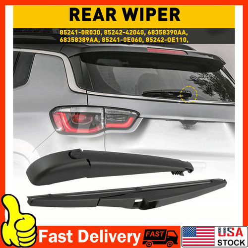 Rear Wiper Blade & Arm for TOYOTA HIGHLANDER 2020-2021 Back Windshield Wiper - Picture 24 of 24