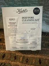 Kiehl's Since 1851 Deep Pore Cleansing Kit NIB