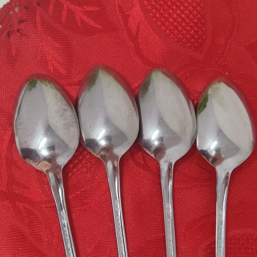 4X Ice Tsp AMC Stainless Japan Creon Serving Spoon set of 4 8" Long - Picture 8 of 10