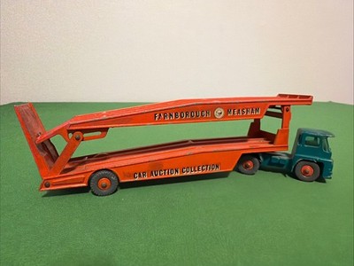 VTG Matchbox LESNEY Guy Warrior CAR TRANSPORTER Major Pack No 8 England 1960 s