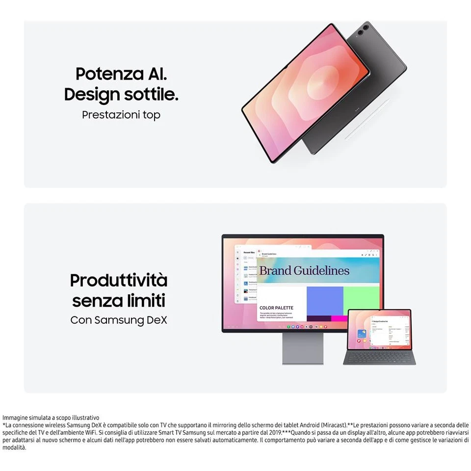 Samsung Galaxy Tab S11 Ultra 256GB Memoria 12GB Ram Display 14.6" Amoled Grigio - Immagine 2 di 4