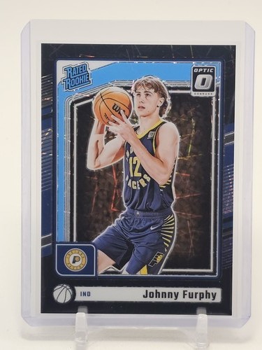 JOHNNY FURPHY 2024-25 DONRUSS OPTIC BLACK VELOCITY RATED ROOKIE /39 #261 Q6086