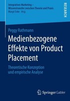 Medienbezogene Effekte Von Product Placement Peggy Rathmann