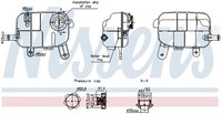 Nissens 996378 AusgleichsbehäLter, KüHlmittel FüR Chevrolet Opel