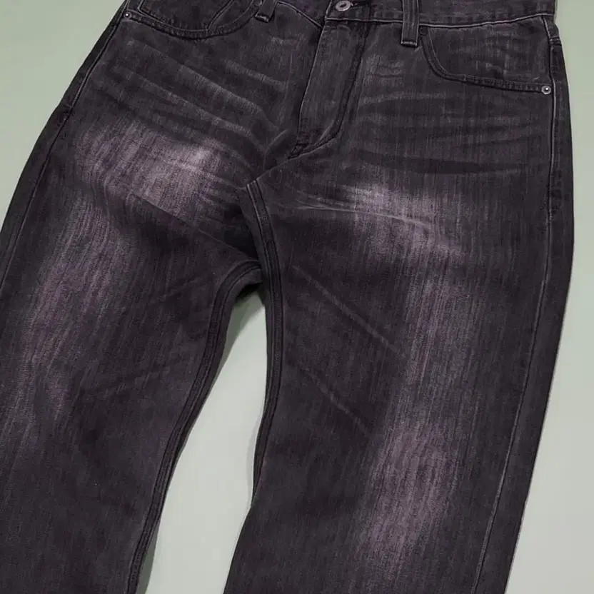 Levi's 514 Black Back Pocket Denim Pants 33/30 thumbnail 3