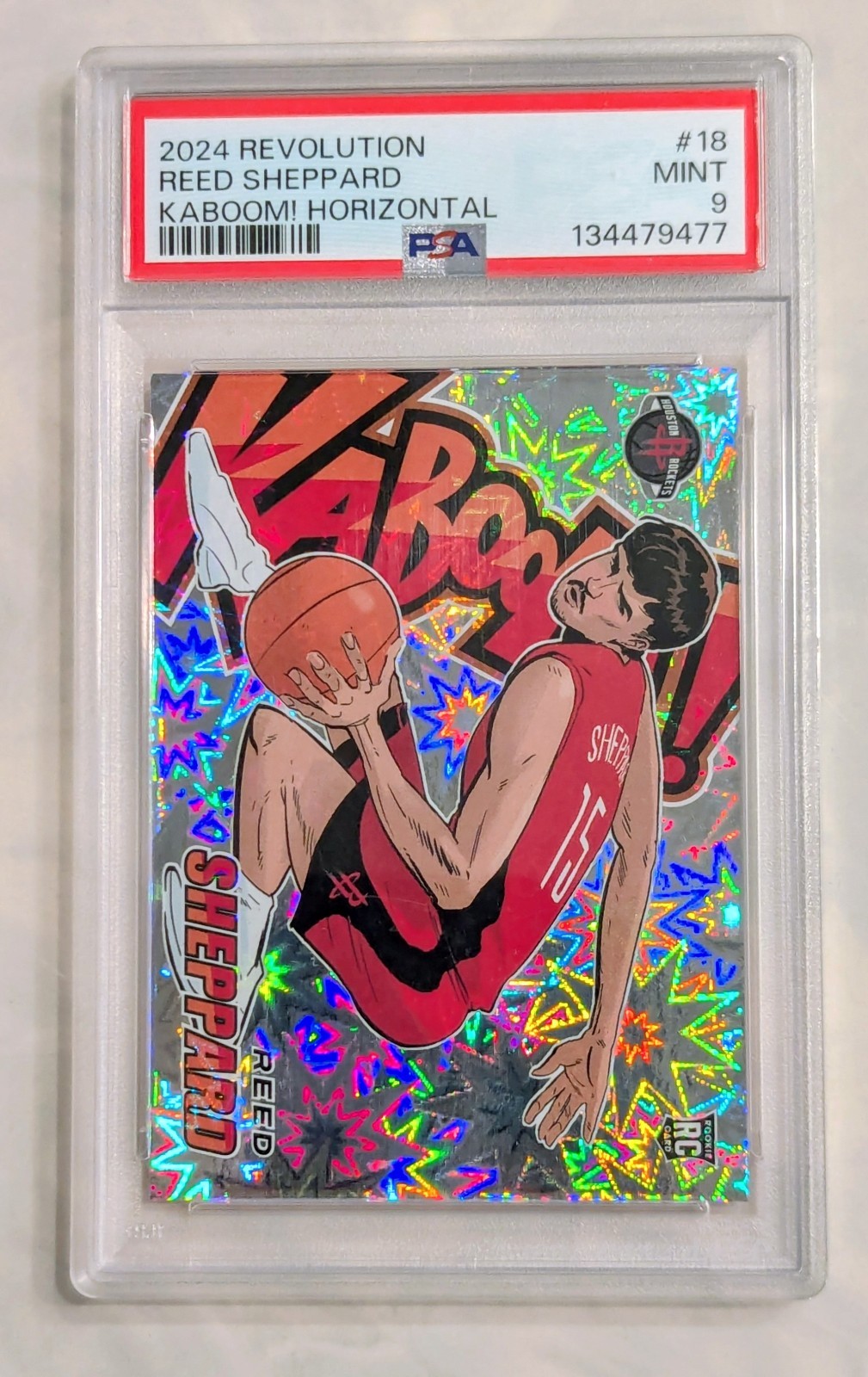 2024 REED SHEPPARD🔥KaBOOM Horizontal🔥REVOLUTION - RC ROCKETS ✨PSA 9✨