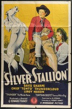 Silver Stallion (1941) Original Western Movie Poster Folded 27x41
