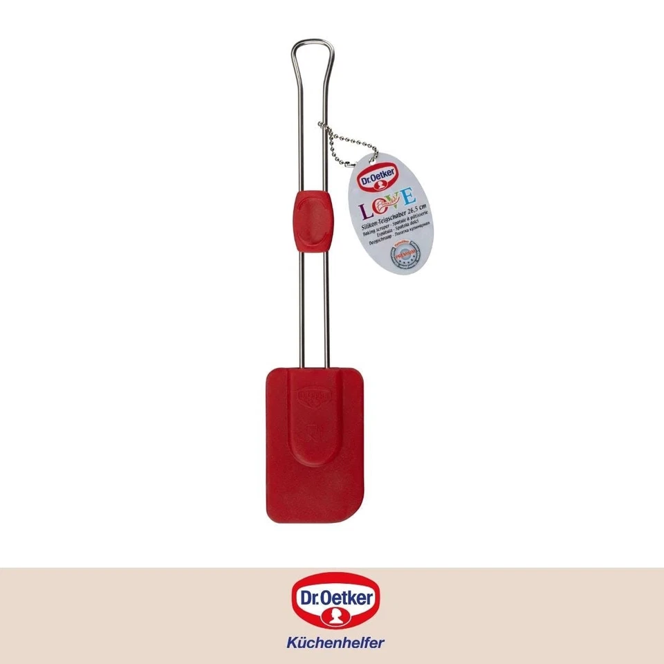 Dr. Oetker Spatola Silicone Argento 26.5 x 4 x 2 cm - Immagine 3 di 4