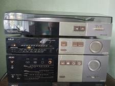 Akai HiFi from the Clarity series AM-M11 amp AT-M11 tuner AP-M11 turntable 