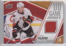 2011-12 Upper Deck UD Game Jersey Series 2 Nikita Filatov #GJ-NF 2d8