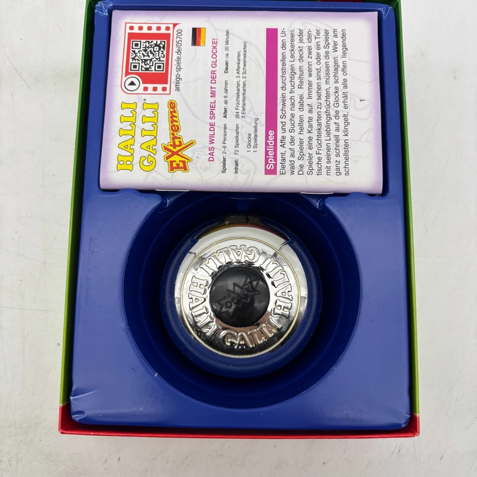 Halli Galli Extreme COMPLETO Amigo 2010 Campana Tarjetas Animales Fruta Niños Familia Foto 3 de 4