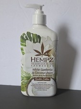 Hempz White Gardenia Coconut Palm Lotion 17oz Limited Edition NEW