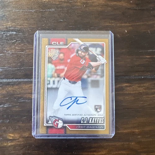 2026 Topps Series 1 C.J. Kayfus Red Foil (RAW)