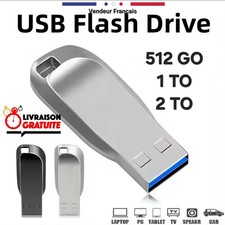 Clé USB 3.0 ultra-grande capacité 512GO/1To/2To haute vitesse Lecteurs flash USB