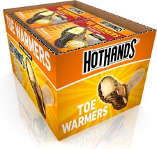 Toe Warmers - Long Lasting, Odorless, Air Activated - up to 8 Hours of Heat - 20