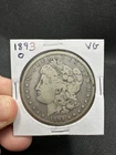 1893 O Morgan Silver Dollar Very Good