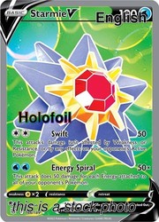 Starmie V (Full Art) 166/189 Astral Radiance