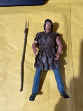 Figura de acción suelta NECA First Blood John Rambo versión supervivencia 7"